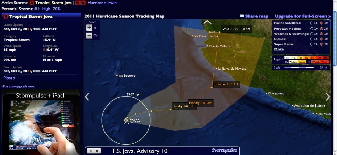 Hurricane Jova